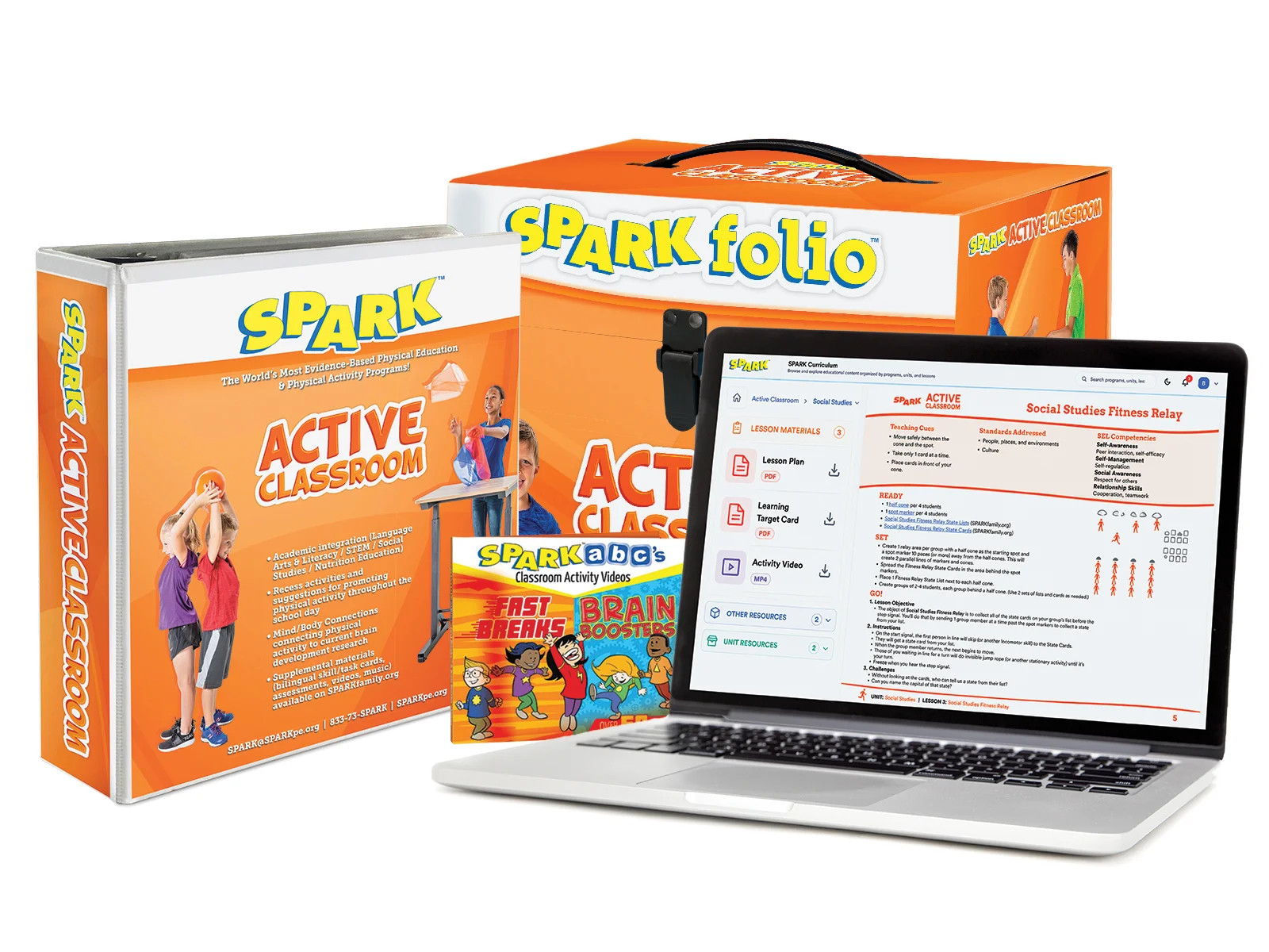 SPARK Active Classroom Curriculum Set